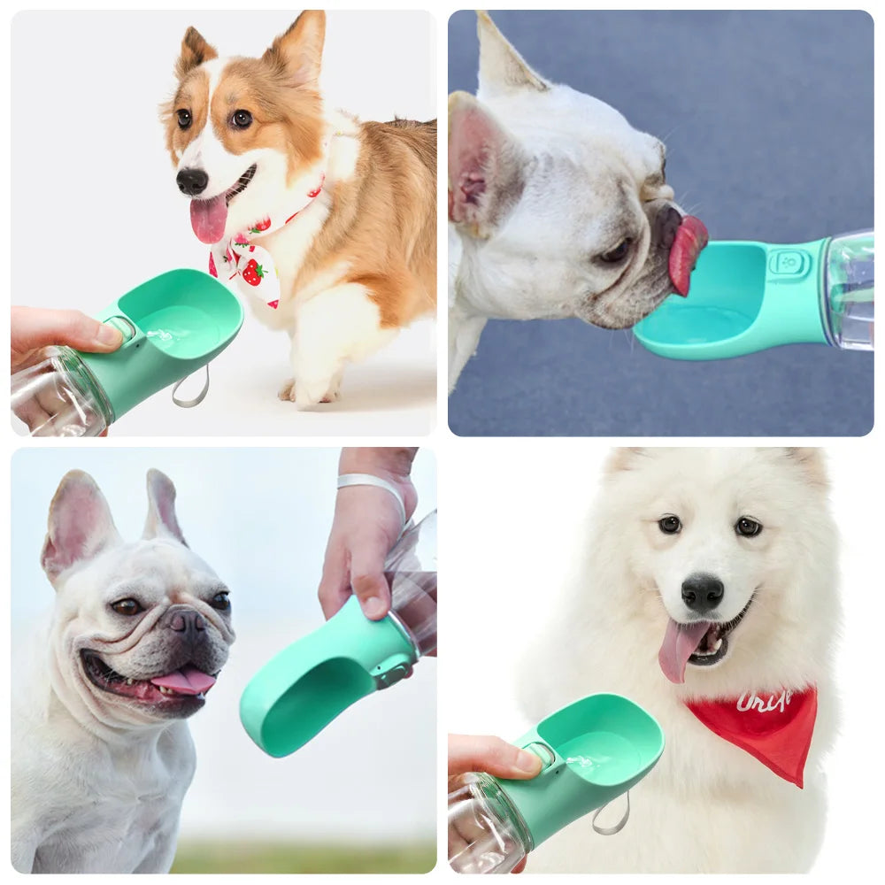 Botella de Agua Portátil Antigoteo para Mascotas