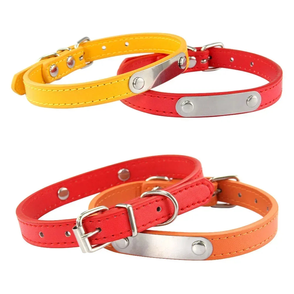 Collar Personalizado para Perro con Nombre y Teléfono
